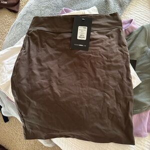 Olive green small fashion nova mini skirt